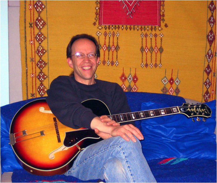Scott Fraser in his studio